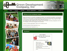 Tablet Screenshot of greendevelopmentok.com